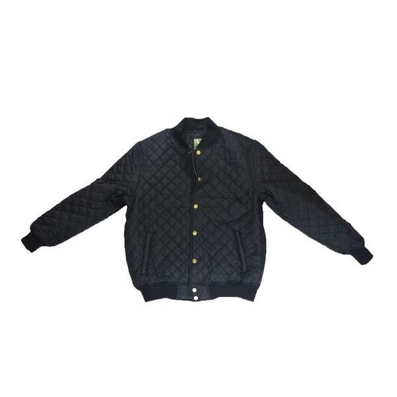 Other - Quilted Bomber Jacket - Black Other - Quilted Bomber Jacket - Black