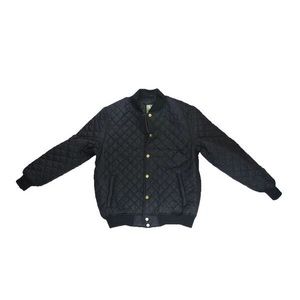 Jackets & Coats - Quilted Bomber Jacket - Black Jackets & Coats - Quilted Bomber Jacket - Black