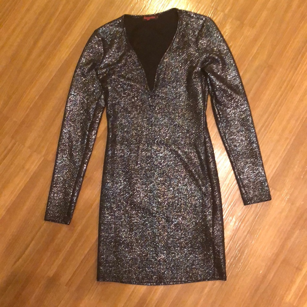 Sparkley long sleeve dress