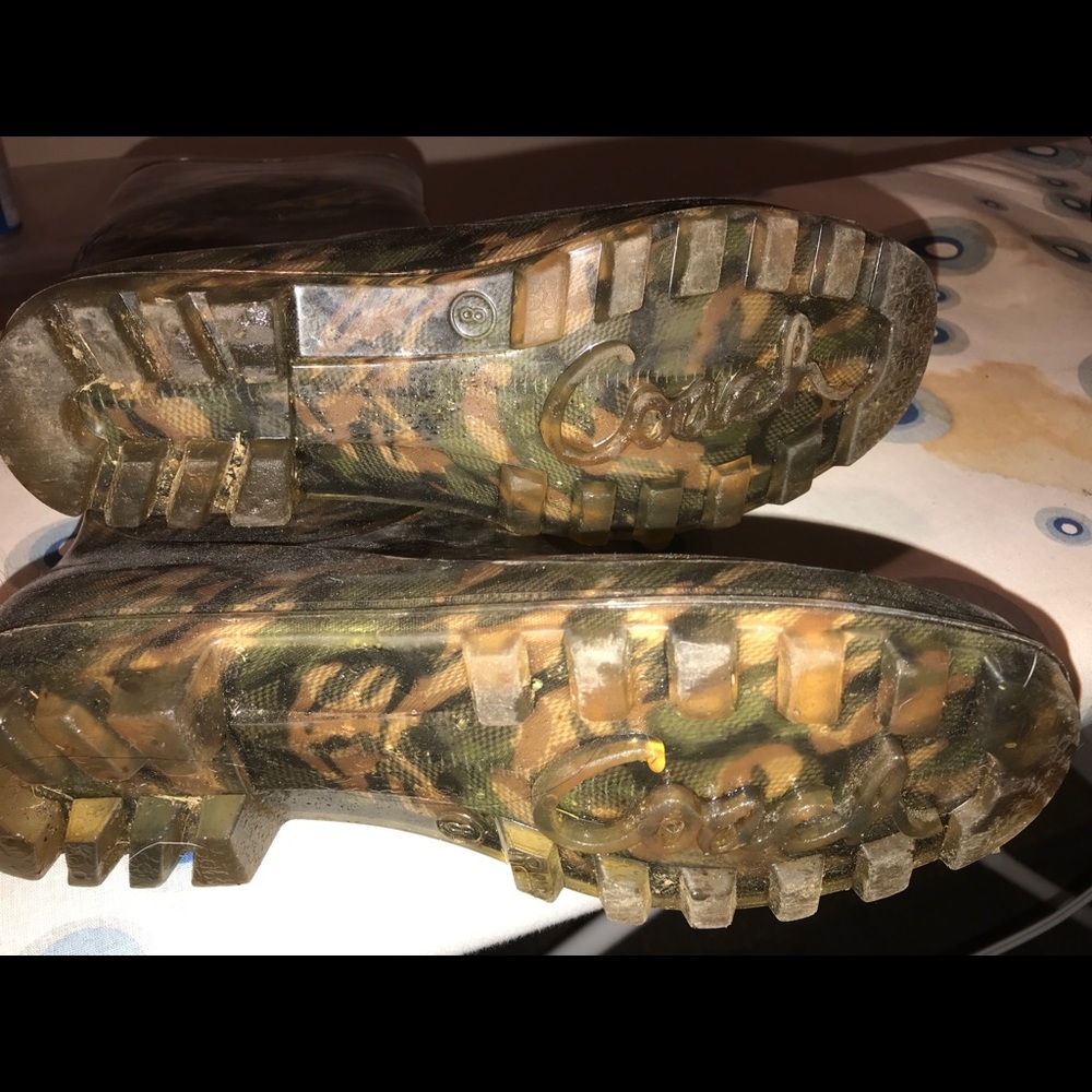 Coach rain boots