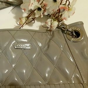 Coach Patent Leather Tote