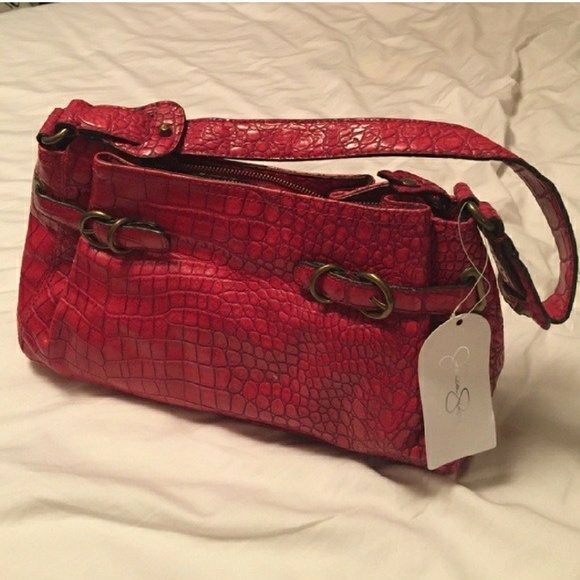 NWT. Red Jessica Simpson purse. - Picture 1 of 4