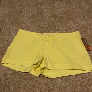 ‼️PRICE DROP‼️ NWT Mossimo Shorts Yellow, Size 5