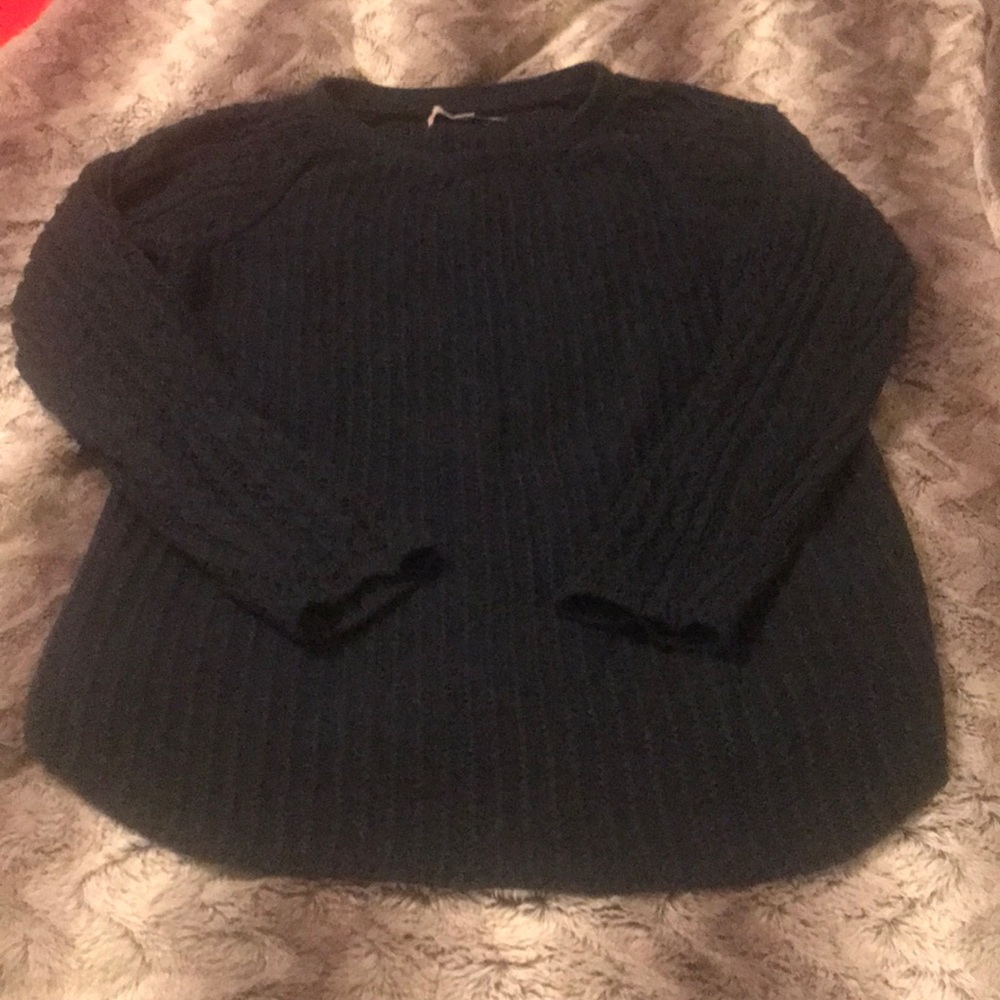 Dark blue sweater