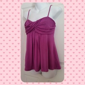 Rampage Tops - Rampage Pink/Purple Tank Top Rampage Tops - Rampage Pink/Purple Tank Top