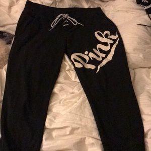Pink sweat pants/ joggers
