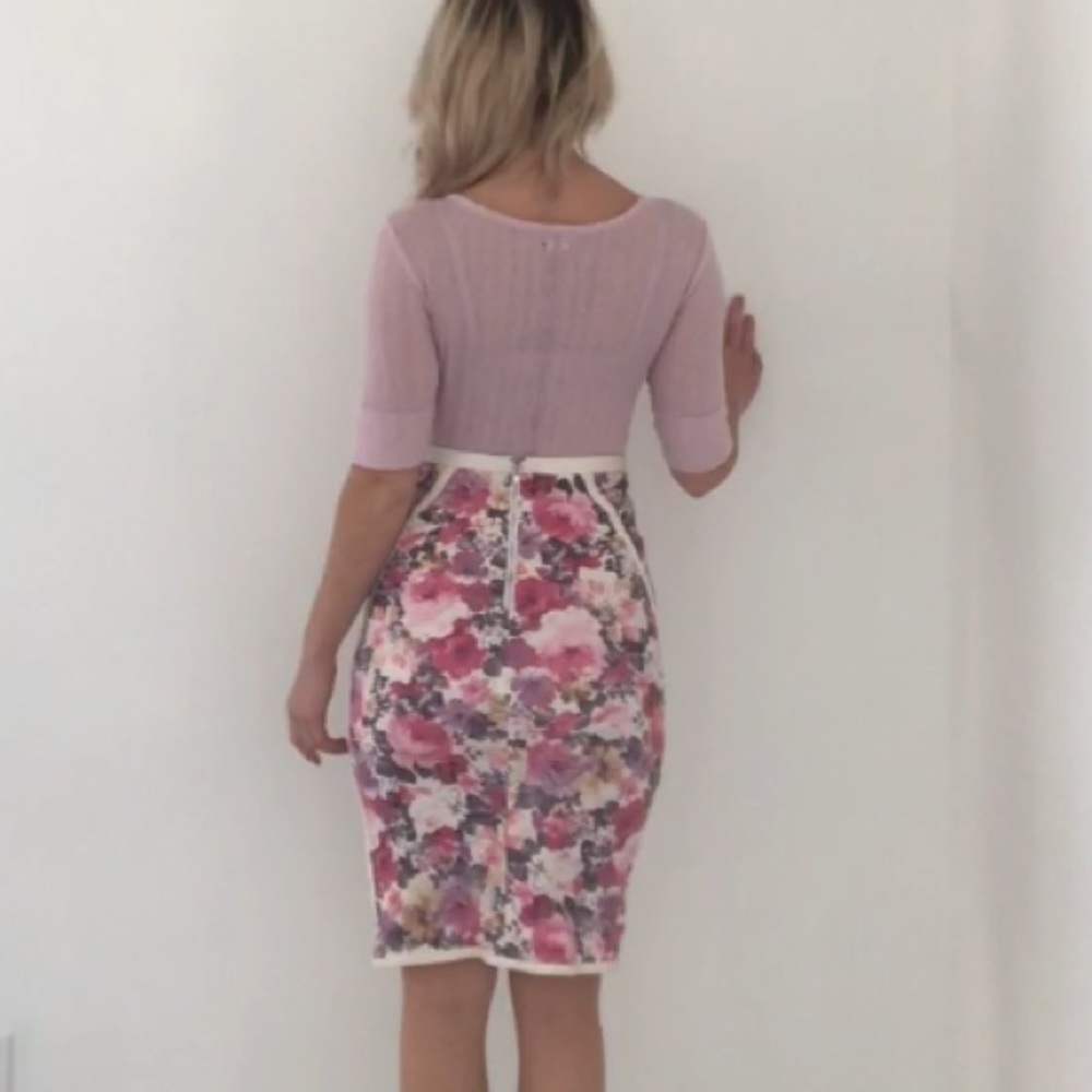 Vintage Mustard Seed Pencil Skirt S