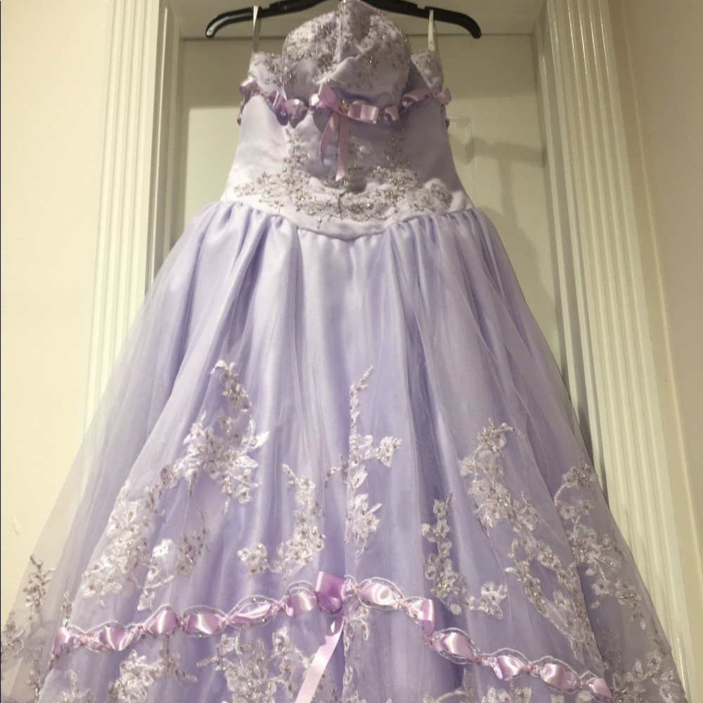 Purple Ball Gown
