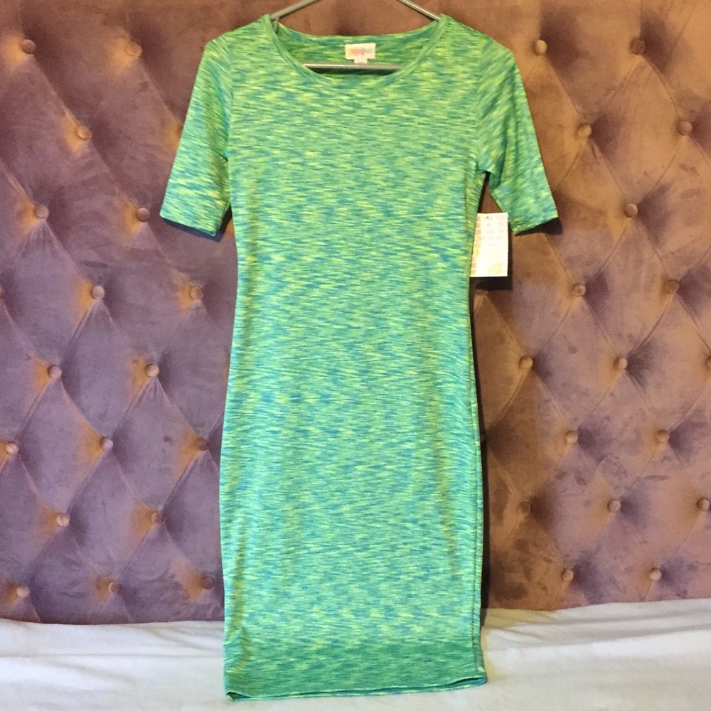 XXS LulaRoe Julia NWT - Green NWT