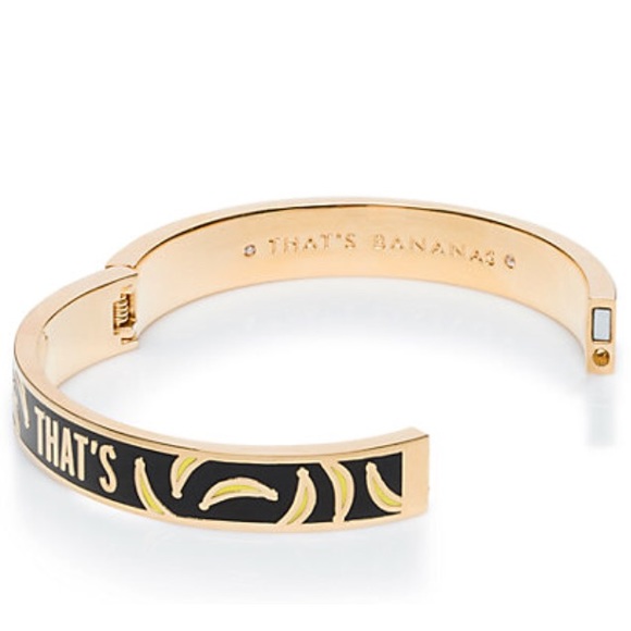 kate spade’s That’s Bananas Gold Plated Bangle-NWT - Picture 3 of 5