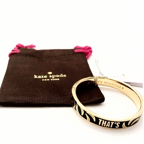 kate spade’s That’s Bananas Gold Plated Bangle-NWT - Picture 5 of 5