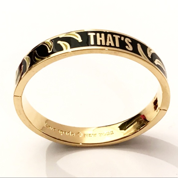 kate spade’s That’s Bananas Gold Plated Bangle-NWT - Picture 4 of 5