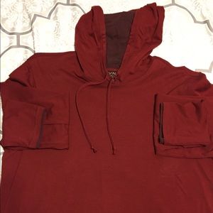 Vince hooded L/S tee