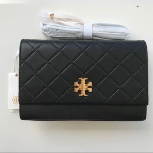 Tory Burch Georgia Cross Body Bag Black