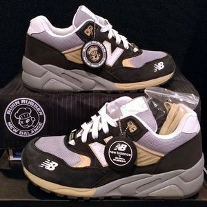 Burn Rubber X NB580 White Collar mens sz 7.5