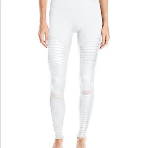 Alo yoga white leggings brand new