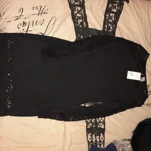 H&M Black dress with tags!! Never worn
