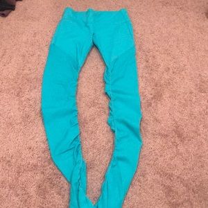 Teal alo yoga leggings