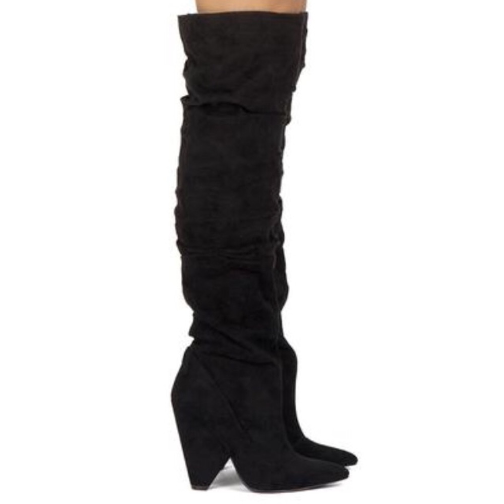 ✨REDUCED ✨Black over the knee boots!