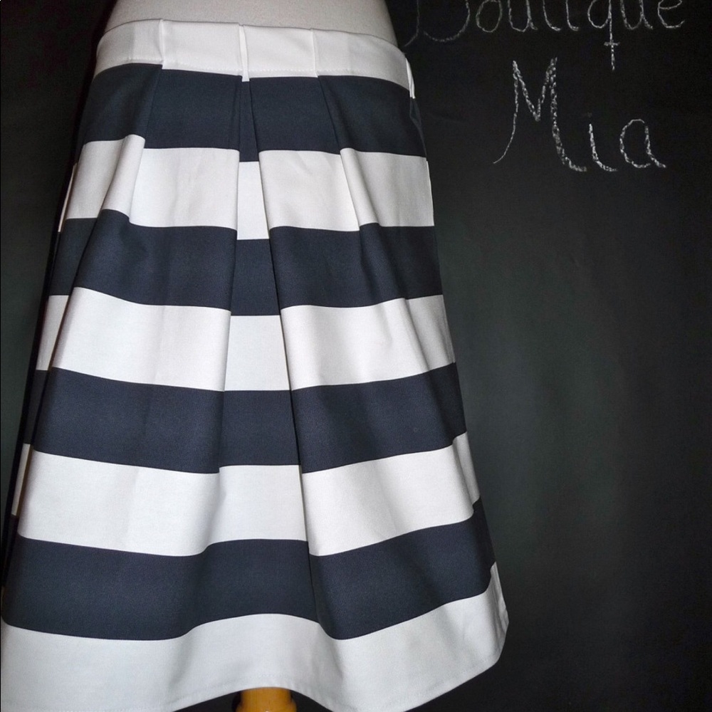 Nautical Heavy Weight A-line Skirt - Custom Made