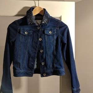 Justice Girls jean jacket size 10