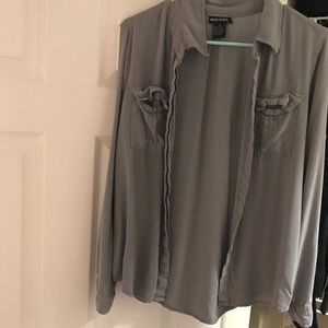 Wet seal casual button down shirt