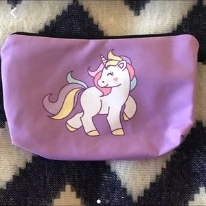 ✨🦄 Unicorn zip bag✨