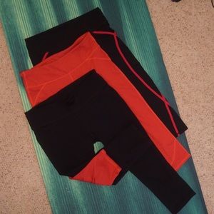 Set of 3 Fabletics Capri Leggings!