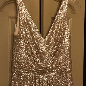 Sequined gown size 12