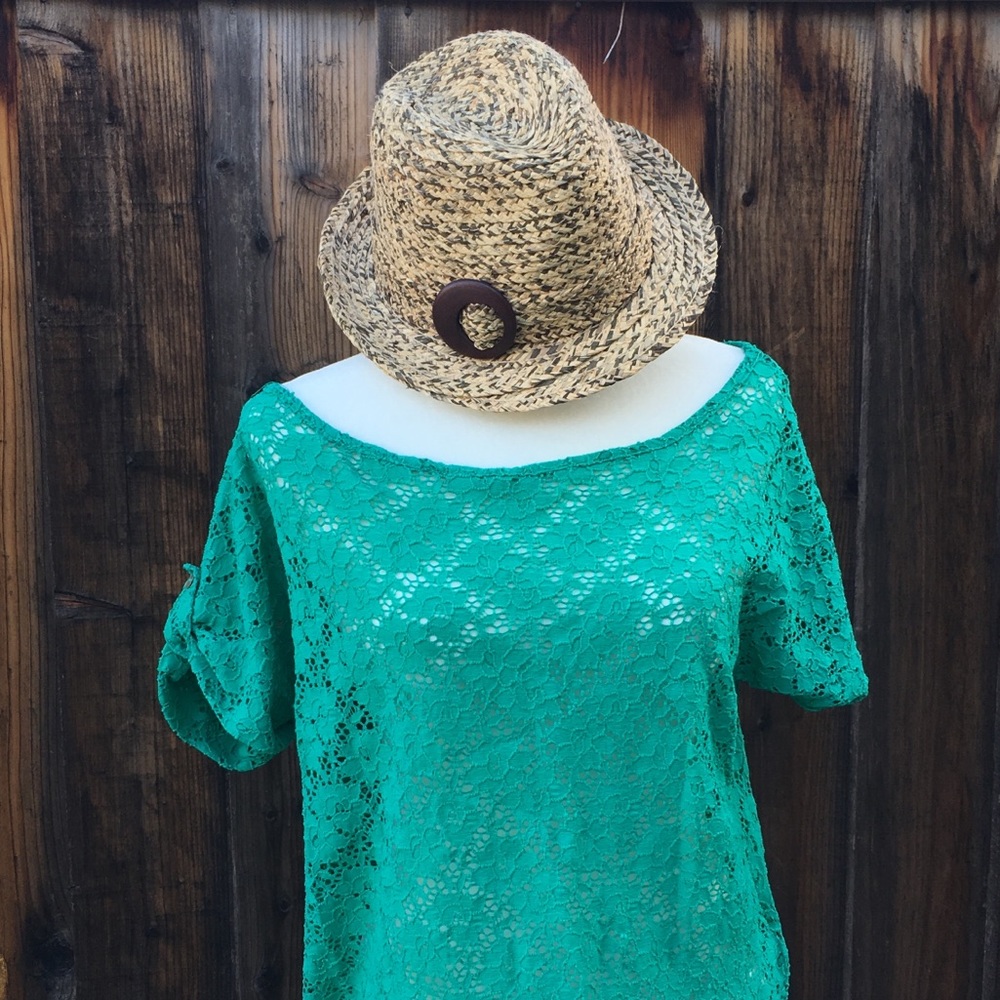 Straw Fedora by J Lo
