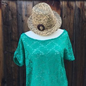 Straw Fedora by J Lo