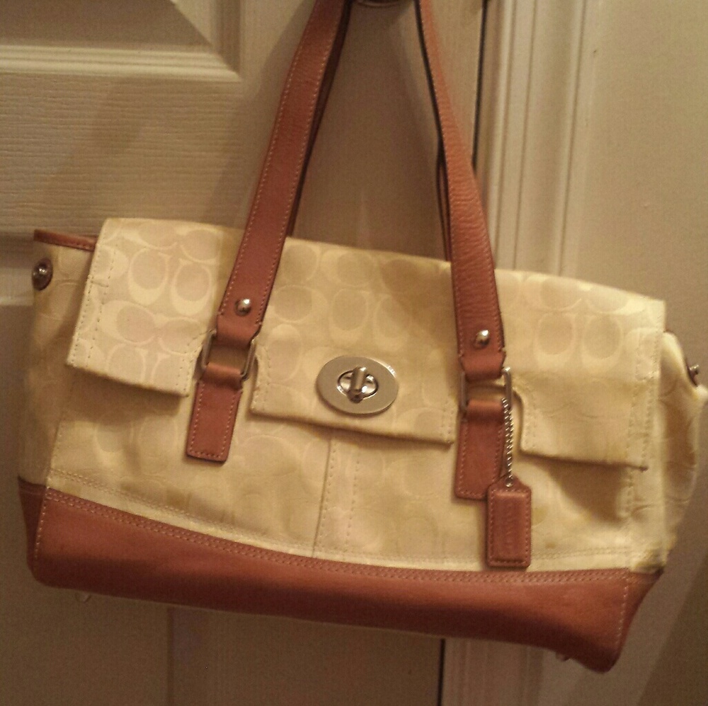 Authentic Yellow Signature Coach Pursue