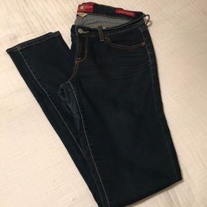 Lucky Brand dark wash skinny jeans
