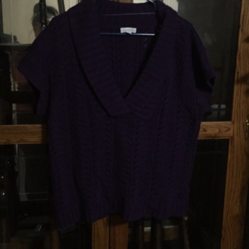 Charter Club purple sweater