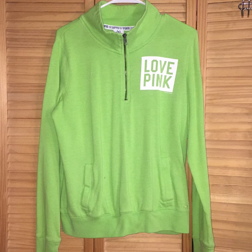 3/4 Zip Victoria's Secret Sweatshirt