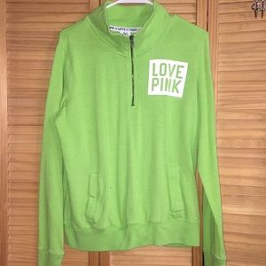 3/4 Zip Victoria's Secret Sweatshirt