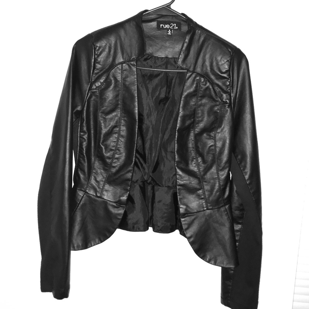 Leather jacket