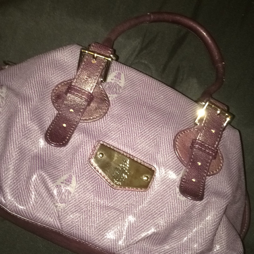 Mark Cross purse with red interior