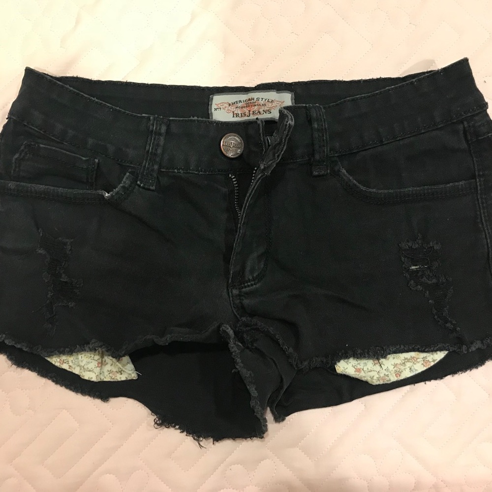 Black shorts