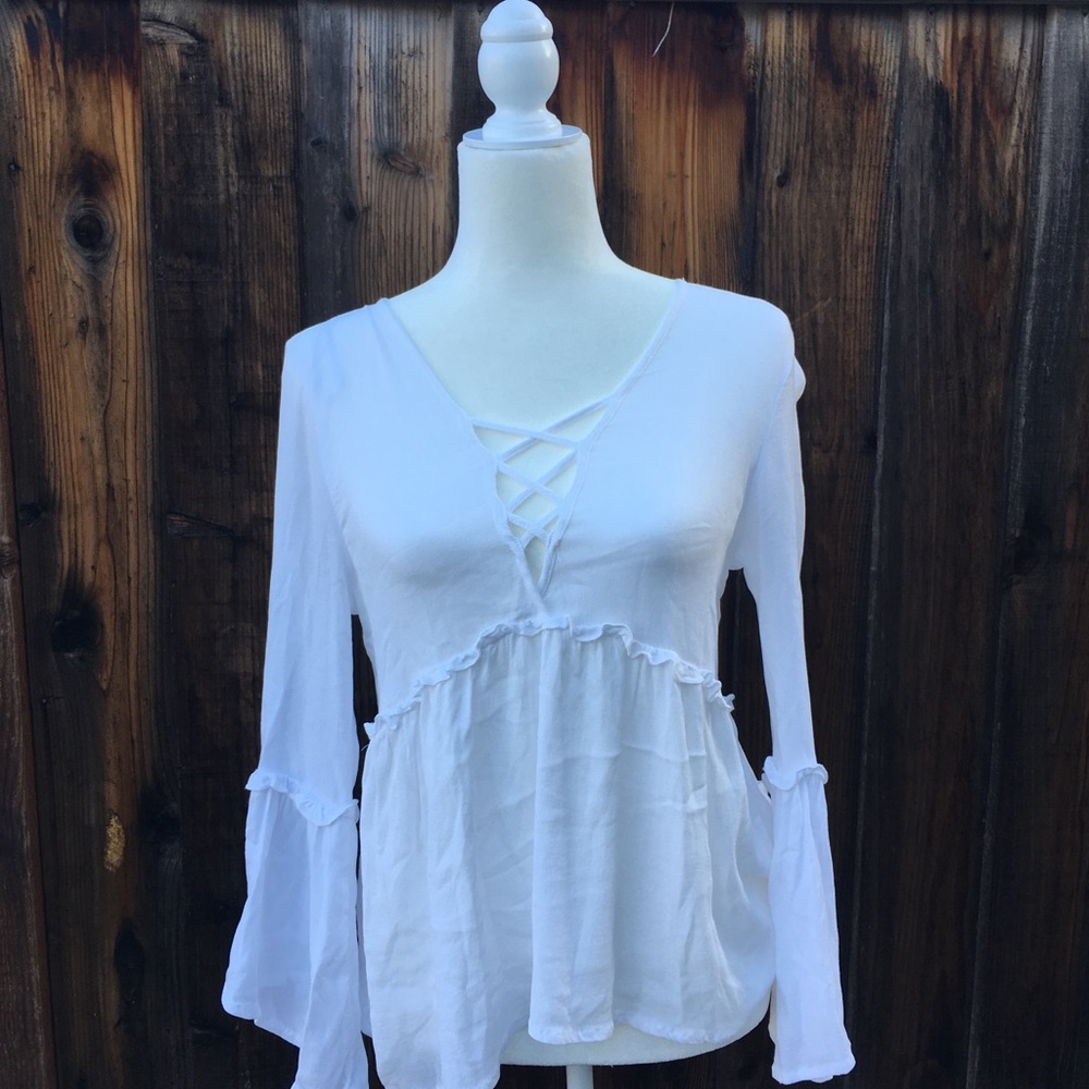 Bell Sleeves Blouse