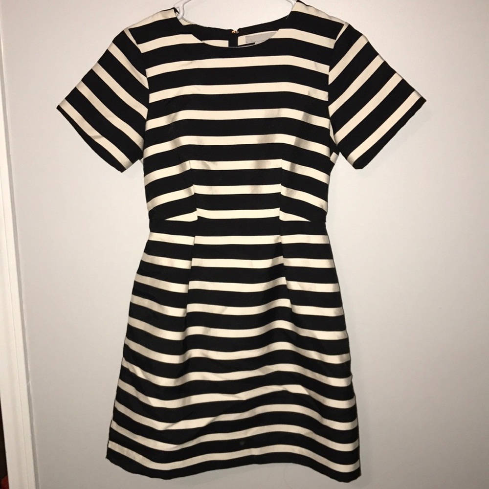 Black & White Striped Dress