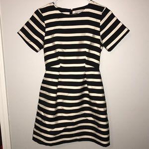 Black & White Striped Dress