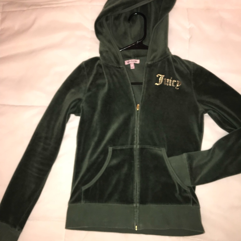 Juicy Couture Velour Zip Up Jacket & Pants Set