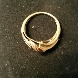 Diamond and gold ring