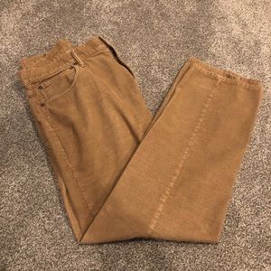GAP tan corduroy 36x30