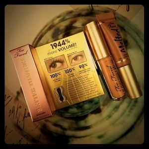 Too Faced Lip and Mascara Trio