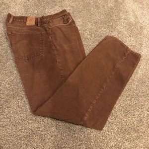 GAP Brown corduroy 36x30