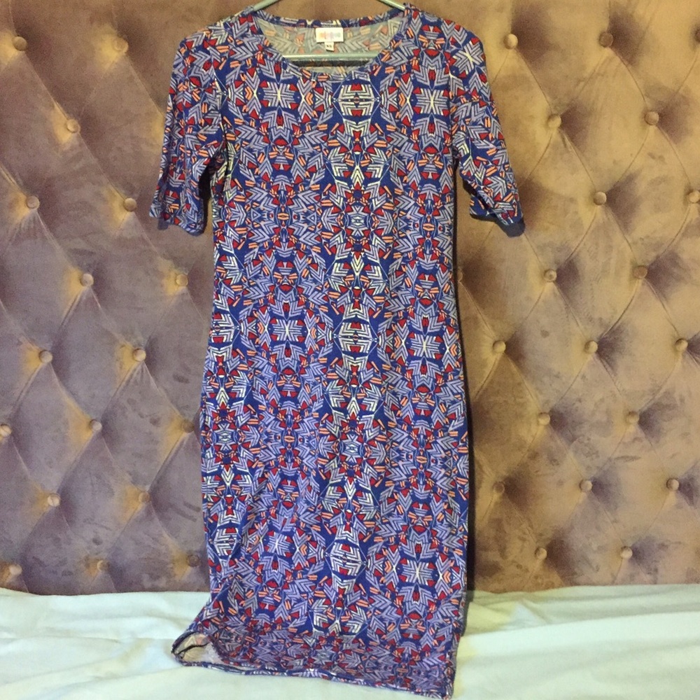 *MAKE OFFER* XS LulaRoe Julia Dress Purple