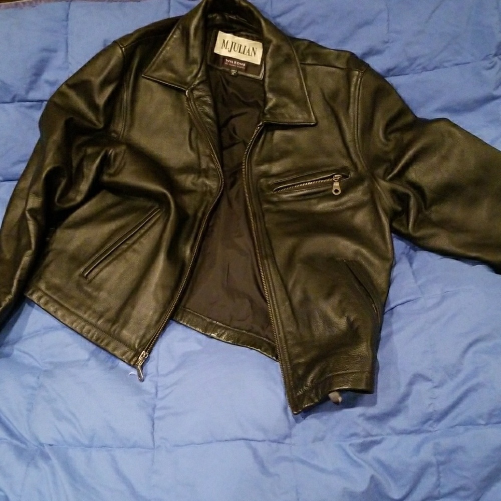M.JULIAN Wilsons leather jacket
