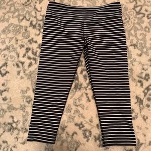Striped Yoga Capri